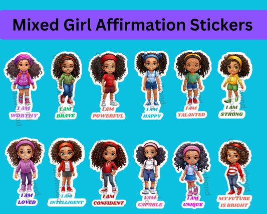 Mixed Girl Stickers