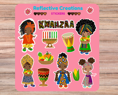 Kwanzaa Stickers